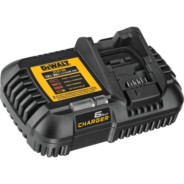 DEWALT 12V/20V/60V MAX Lithium-Ion 6-Amp Fast Battery Charger