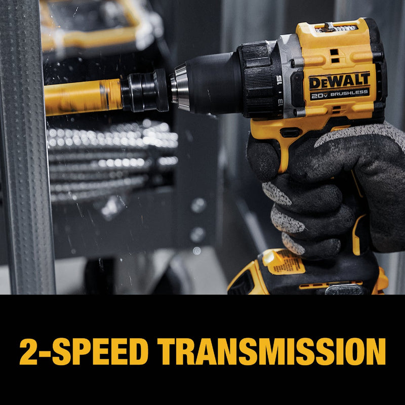 DEWALT ATOMIC 20V MAX 2-Tool Brushless Cordless Compact Drill/Driver & Impact Driver Combo Kit with (2) 2.0 Ah Batteries & Charger