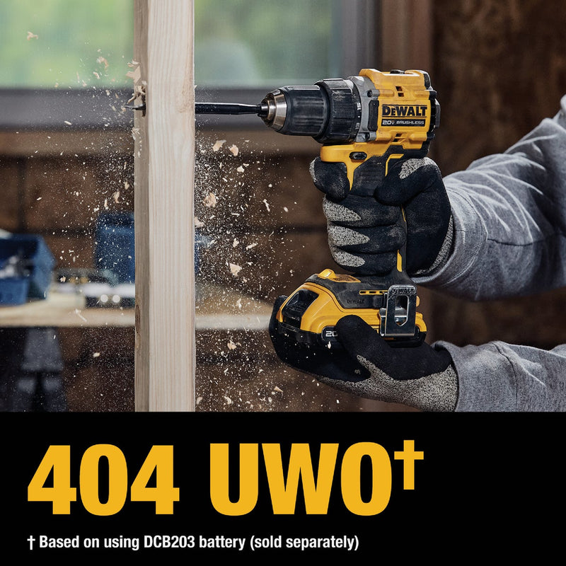 DEWALT ATOMIC 20V MAX 2-Tool Brushless Cordless Compact Drill/Driver & Impact Driver Combo Kit with (2) 2.0 Ah Batteries & Charger