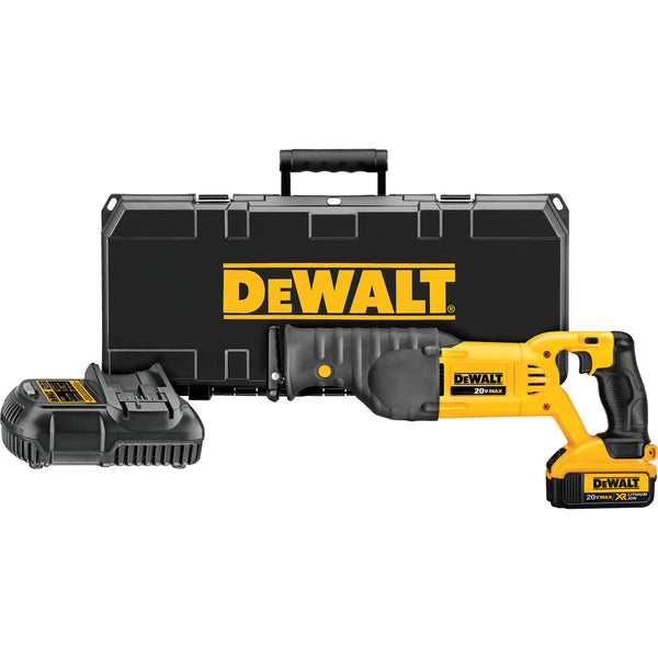 DEWALT 20V MAX Cordless Reciprocating Saw Kit with 5.0 Ah Battery & Charger