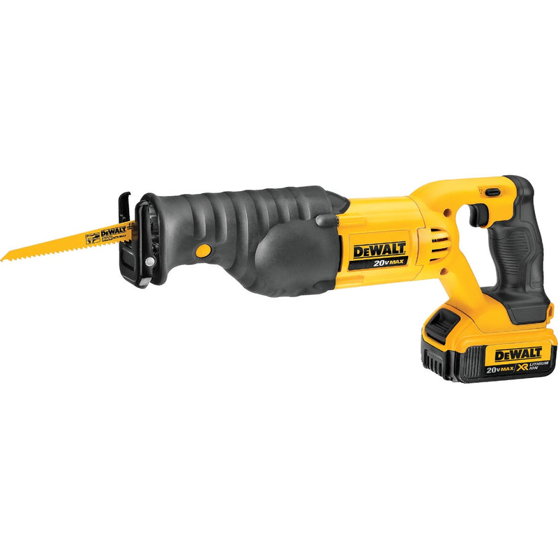 DEWALT 20V MAX Cordless Reciprocating Saw Kit with 5.0 Ah Battery & Charger