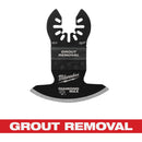 Milwaukee OPEN-LOK DIAMOND MAX Diamond Grit Grout Removal Oscillating Blade