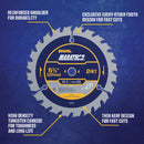 Irwin Marathon 5-3/8 In. 24-Tooth Framing/Ripping Circular Saw Blade