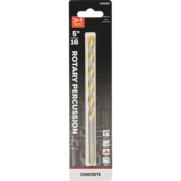 Do it Best 5/16 In. x 6 In. Rotary Percussion Masonry Drill Bit