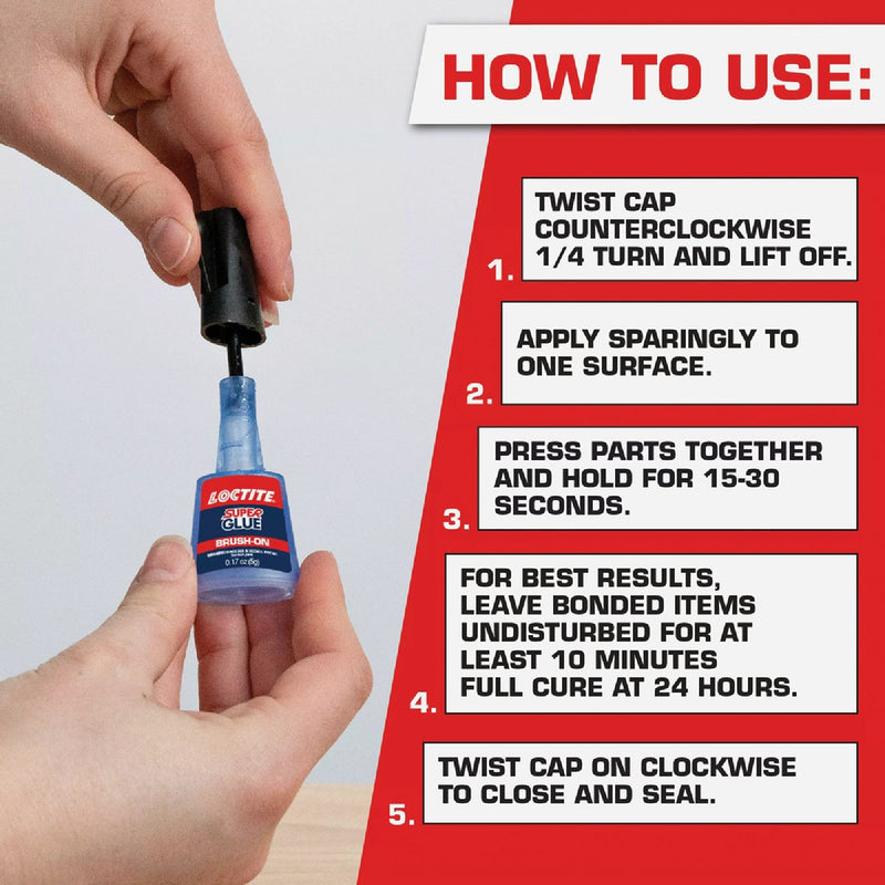 LOCTITE 0.18 Oz. Liquid Brush On Super Glue