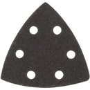 Milwaukee OPEN-LOK 3-1/2 In. 60 Grit Triangle Sandpaper (6-Pack)