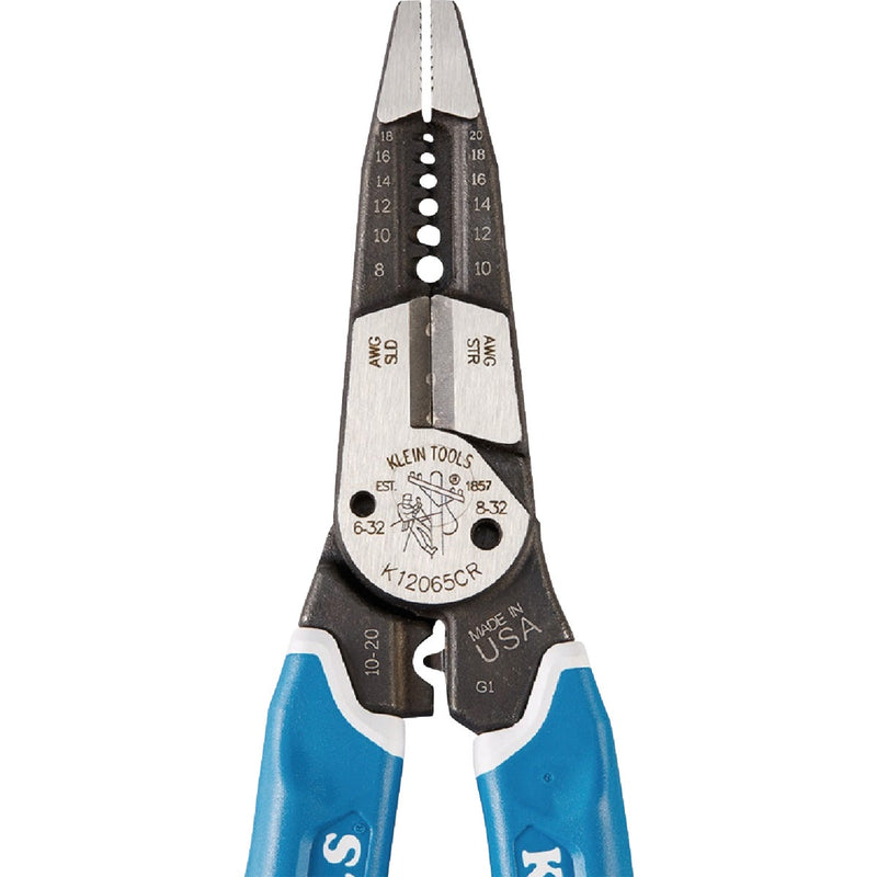 Klein-Kurve 8 In. Heavy-Duty Wire Stripper/Crimper Multi Tool