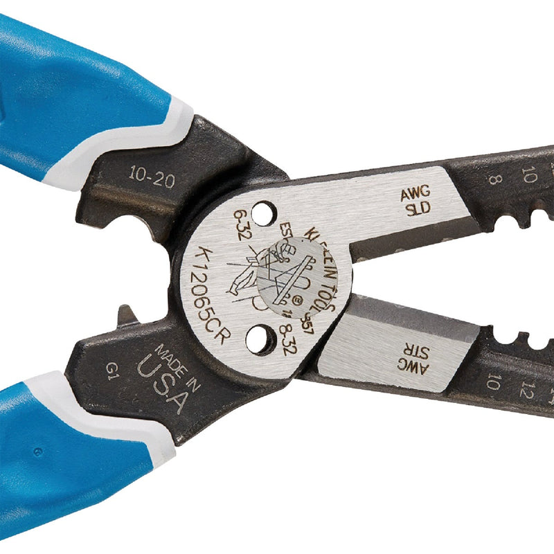 Klein-Kurve 8 In. Heavy-Duty Wire Stripper/Crimper Multi Tool