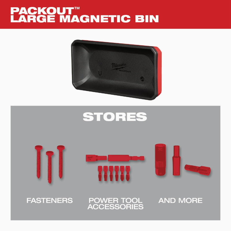 Milwaukee PACKOUT Large Magnetic Bin