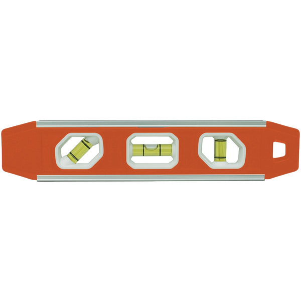 Johnson Level 9 In. Aluminum Reinforced Magnetic Torpedo Level