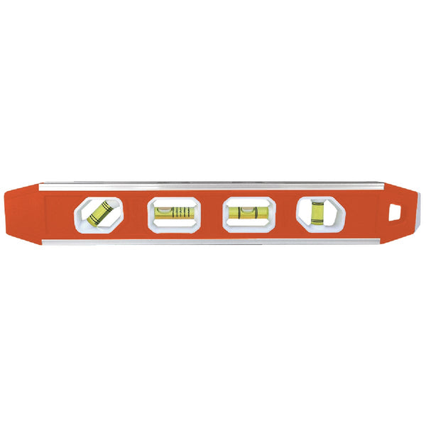 Johnson Level 12 In. Aluminum Reinforced Magnetic Torpedo Level