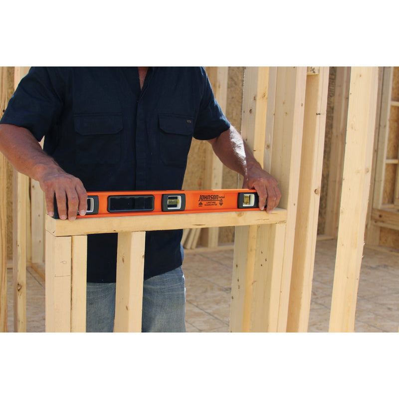 Johnson Level 24 In. Aluminum Heavy-Duty I-Beam Level