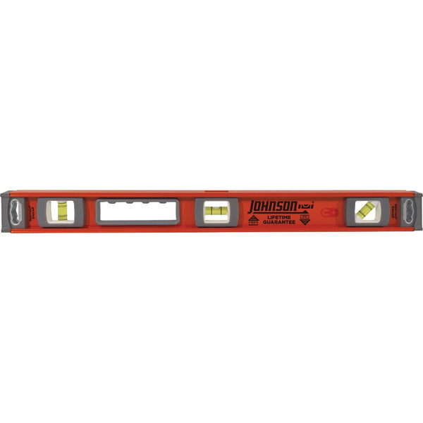 Johnson Level 24 In. Aluminum Magnetic Heavy-Duty I-Beam Level