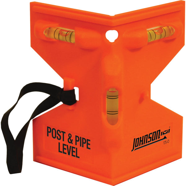 Johnson Level Glo-Orange Post Level