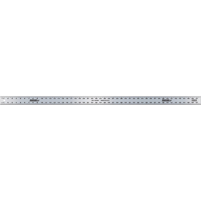 Johnson Level 48 In. Heavy-Duty Aluminum Straight Edge Ruler