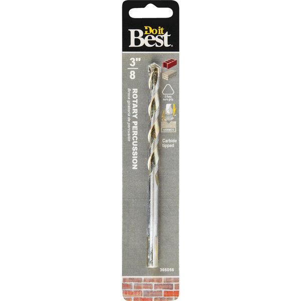 Do it Best 3/8 In. x 6 In. Rotary Percussion Masonry Drill Bit