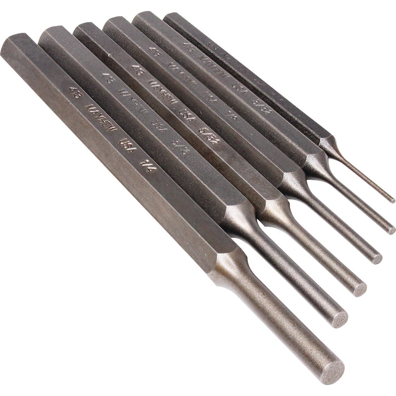 Mayhew Tools Pin Punch Set (6-Piece)