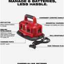 Milwaukee M18 18V 6-Port Sequential Battery Charger