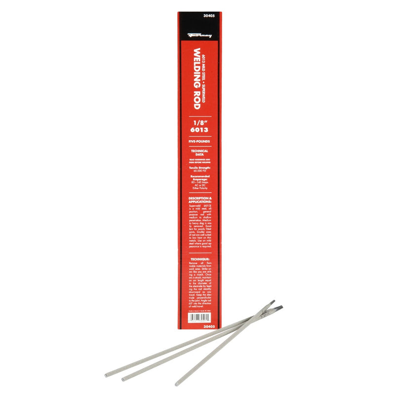 Forney E6013 Mild Steel General Purpose Electrode, 1/8 In., 5 Lb.