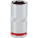 Channellock 1/4 In. Drive 5/16 In. 6-Point Shallow Standard Socket