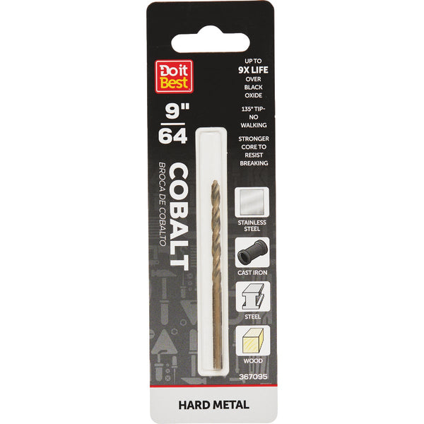 Do it Best 9/64 In. Cobalt Drill Bit