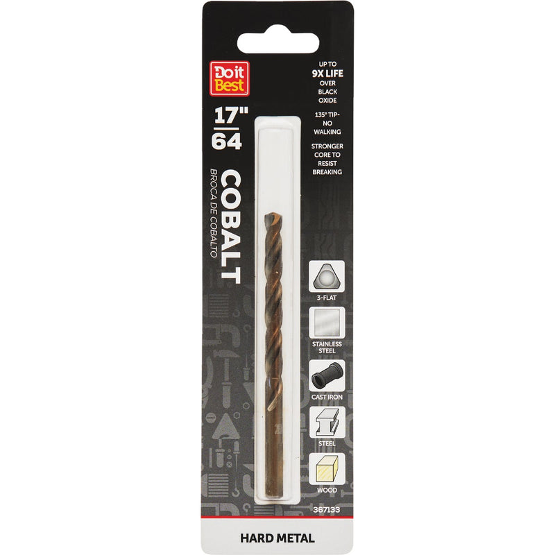 Do it Best 17/64 In. Cobalt Drill Bit