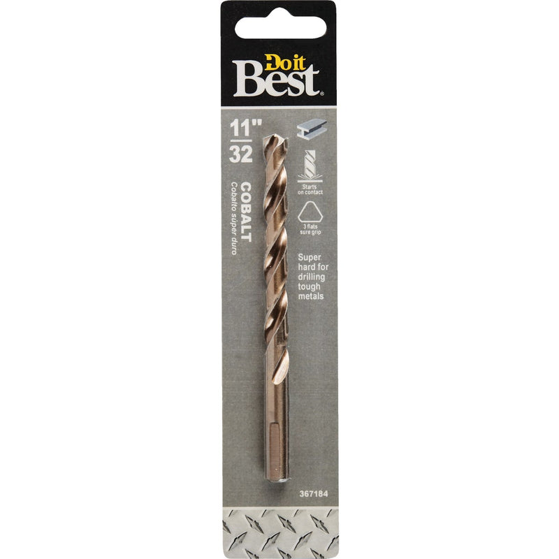 Do it Best 11/32 In. Cobalt Drill Bit