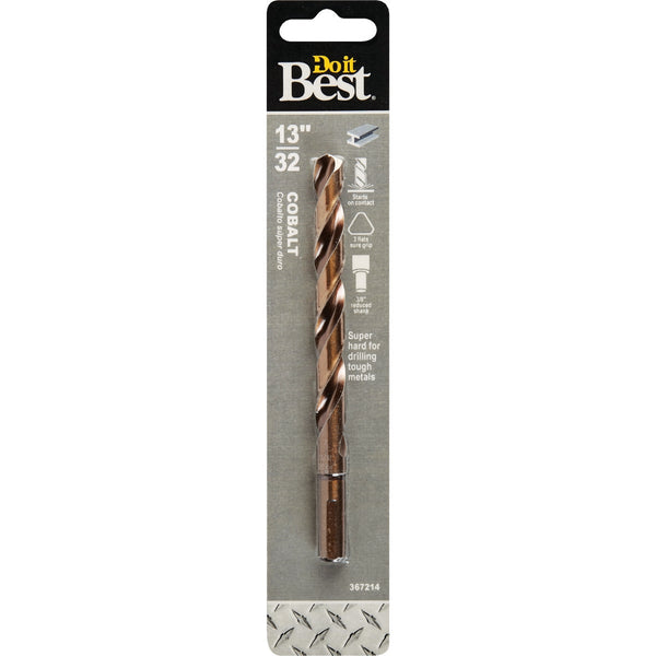 Do it Best 13/32 In. Cobalt Drill Bit