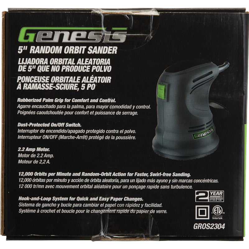 Genesis 5 In. 2.2A Random Orbit Sander