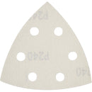 Milwaukee OPEN-LOK 3-1/2 In. 240 Grit Triangle Sandpaper (6-Pack)