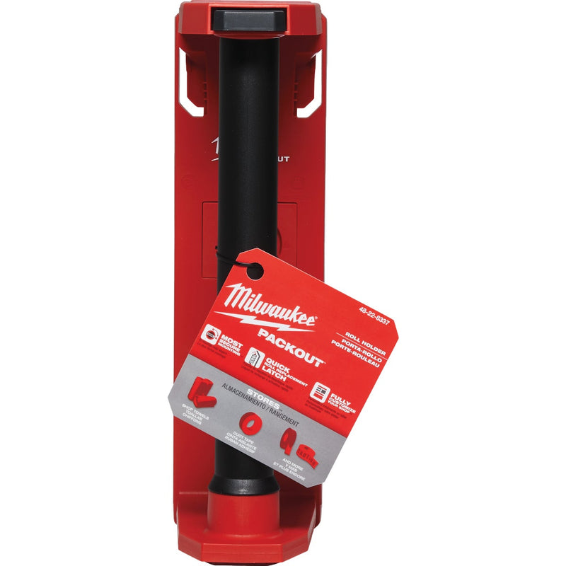 Milwaukee PACKOUT Plastic Red Roll Holder