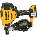 DEWALT 20V MAX Brushless 15 Degree 1-3/4 In. Cordless Coil Roofing Nailer Kit with 2.0 Ah Battery & Charger