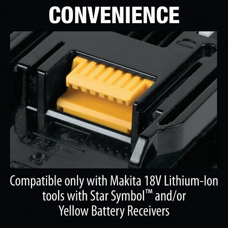 Makita 18 Volt LXT Lithium-Ion 6.0 Ah Tool Battery (2-Pack)