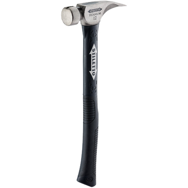 Stiletto 12 Oz. Smooth-Face Framing Hammer with Fiberglass Handle