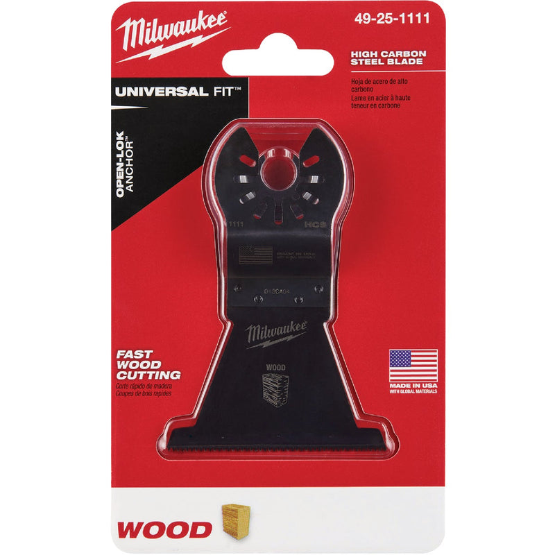 Milwaukee OPEN-LOK 2-1/2 In. HCS Wood Oscillating Blade