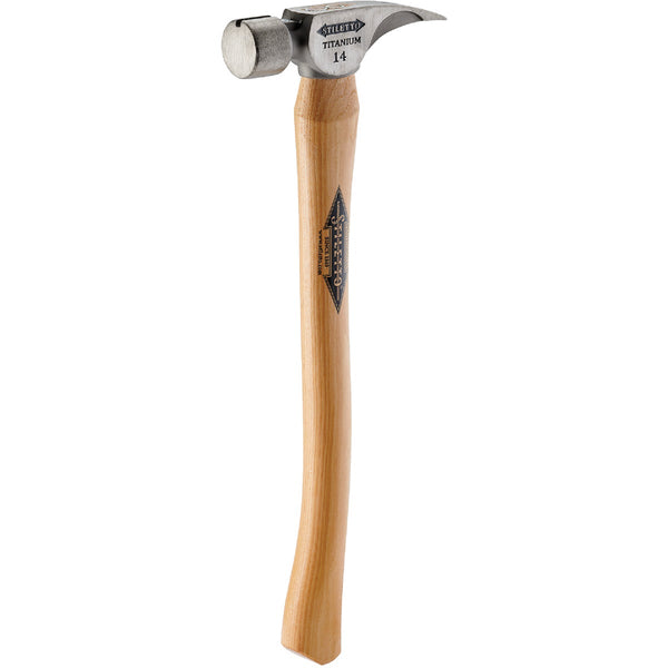 Stiletto 14 Oz. Smooth-Face Framing Hammer with Hickory Handle