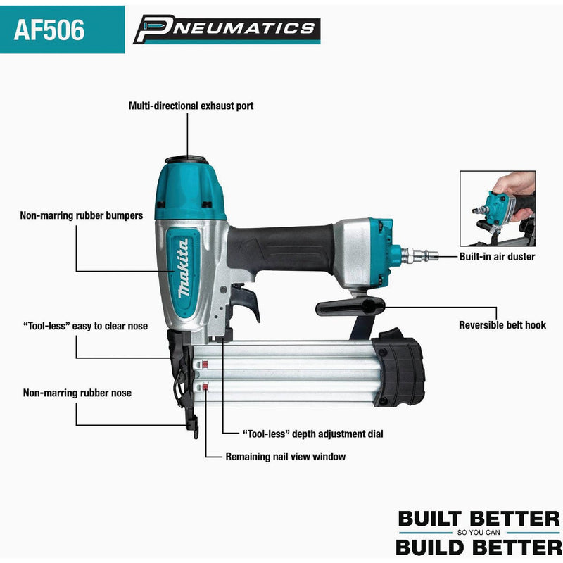 Makita 18-Gauge 2 In. Brad Nailer