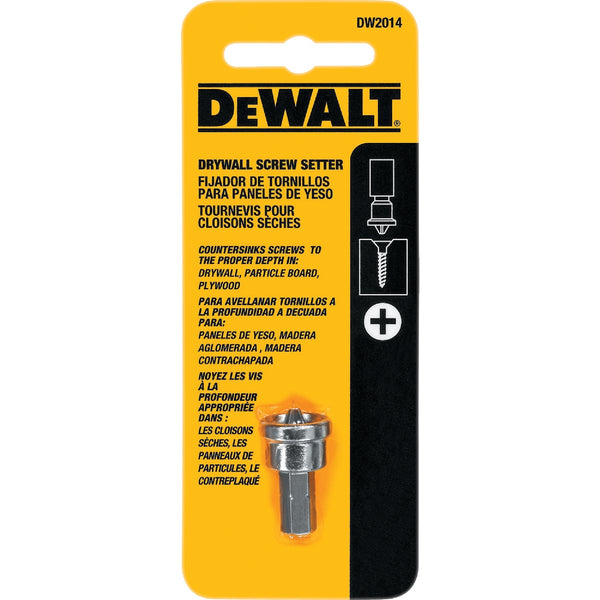 DEWALT #2 Phillips Insert Drywall Dimpler Screw Setter