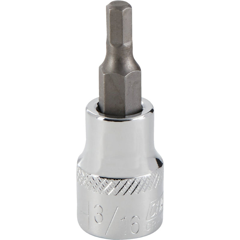 Channellock 3/8 In. Drive 3/16 In. 6-Point Standard Hex Bit Socket