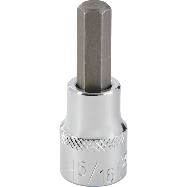 Channellock 3/8 In. Drive 5/16 In. 6-Point Standard Hex Bit Socket