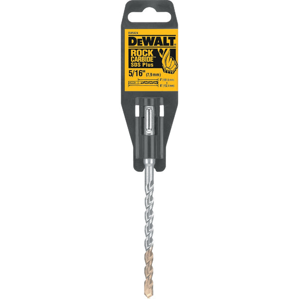 DEWALT SDS-Plus 5/16 In. x 6 In. 2-Cutter Rotary Hammer Drill Bit