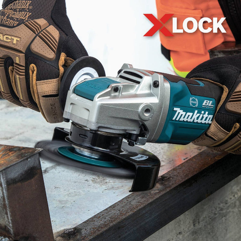 Makita X-LOCK 4-1/2 In. Stringer Bead Twist Carbon Steel Angle Grinder Wire Wheel