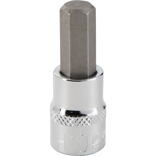 Channellock 3/8 In. Drive 10 mm 6-Point Metric Hex Bit Socket