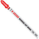 Diablo T-Shank 4 In. x 10 TPI Bi-Metal Jig Saw Blade for Reverse Cuts in Wood (5-Pack)