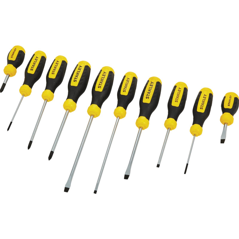 Stanley Phillips & Slotted Screwdriver Set (10-Piece)