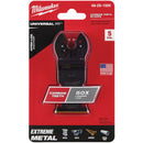 Milwaukee OPEN-LOK 1-3/8 In. Titanium Enhanced Carbide Metal Cutting Oscillating Blade (5-Pack)