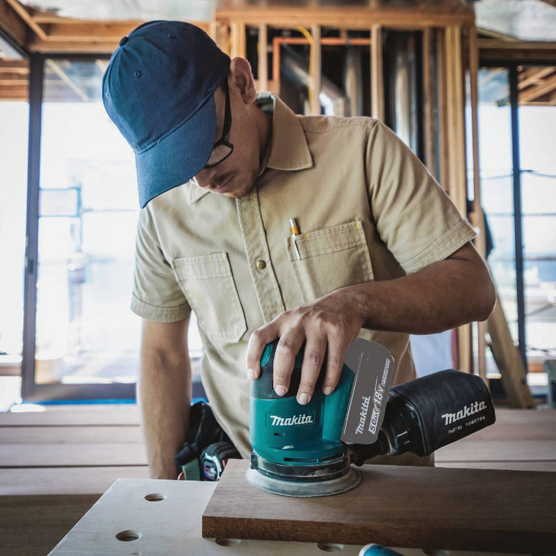 Makita 18 Volt LXT Lithium-Ion 5 In. Cordless Random Orbit Sander (Tool Only)