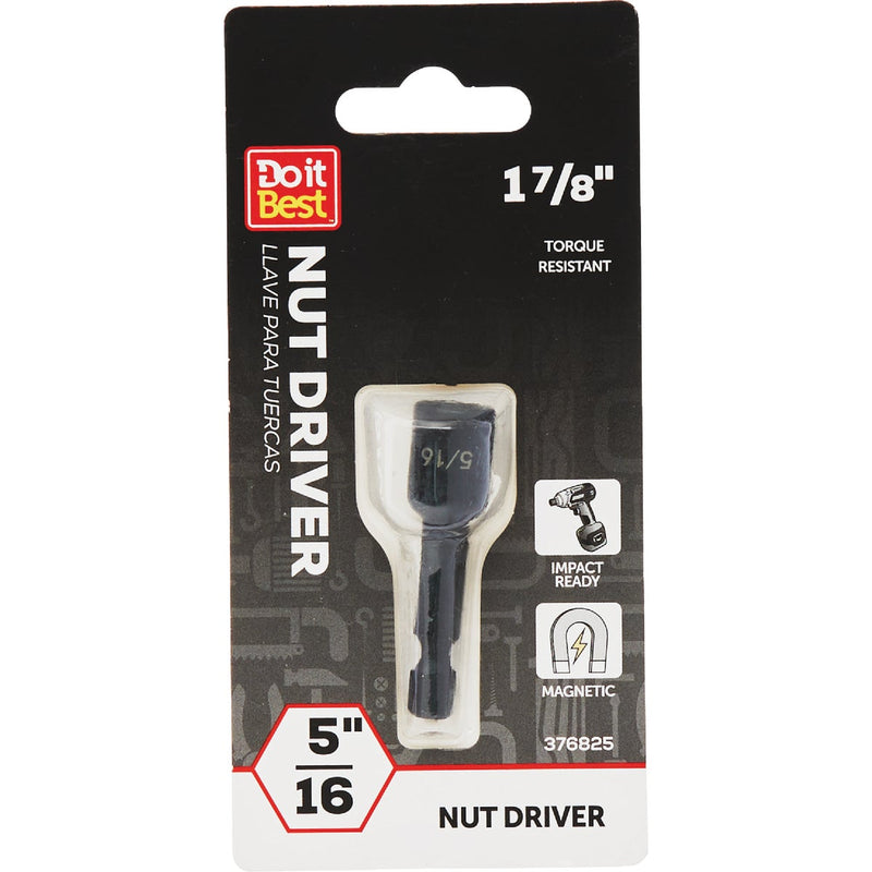 Do it Best 5/16 In. x 1-7/8 In. Magnetic Nutdriver Bit