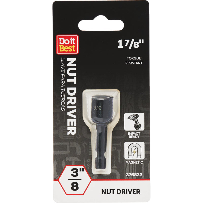 Do it Best 3/8 In. x 1-7/8 In. Magnetic Nutdriver Bit