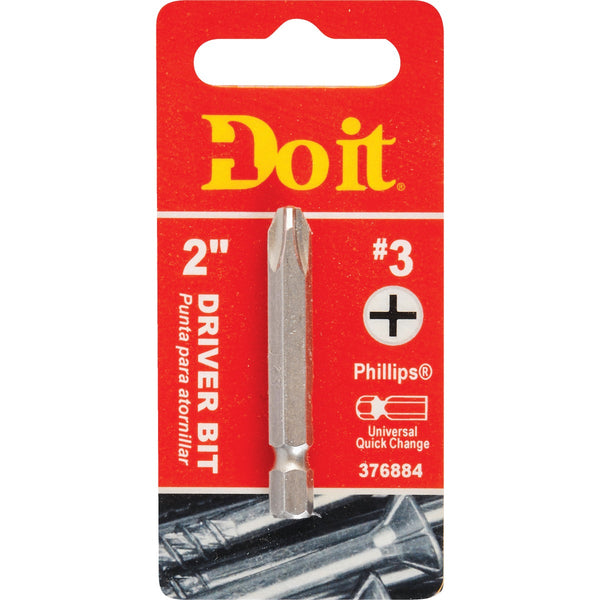 Do it #3 Phillips 2 In. Power Screwdriver Bit